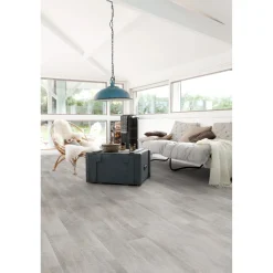 Pavimento vinilico Gerflor Senso Kola grigio sp 2 mm 91,4x15,2 cm
