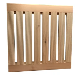 Pedana doccia in Pino Cembro certificato PEFC 57x57 cm