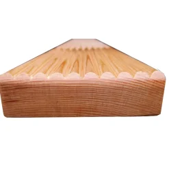 Pedana doccia larice 103x62 cm naturale