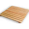 Pedana doccia larice 59x59 cm a doghe