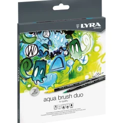 Pennarelli doppia punta LYRA Aqua Brush Duo 12 pz