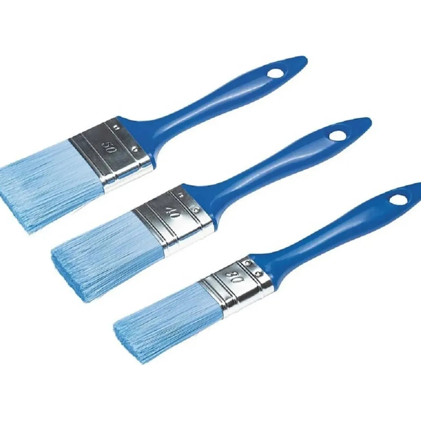Pennelli vernici ad acqua 3 pz 3/4/5 cm