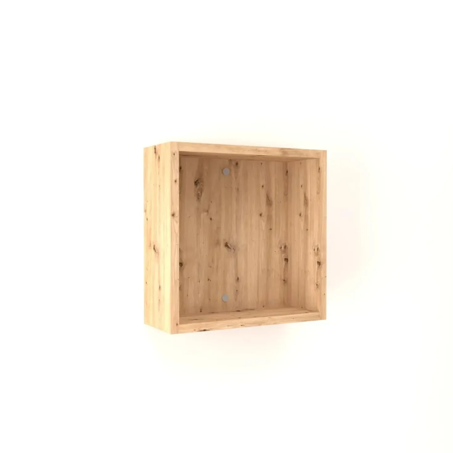 Pensile a giorno 34x34 cm color rovere nodato