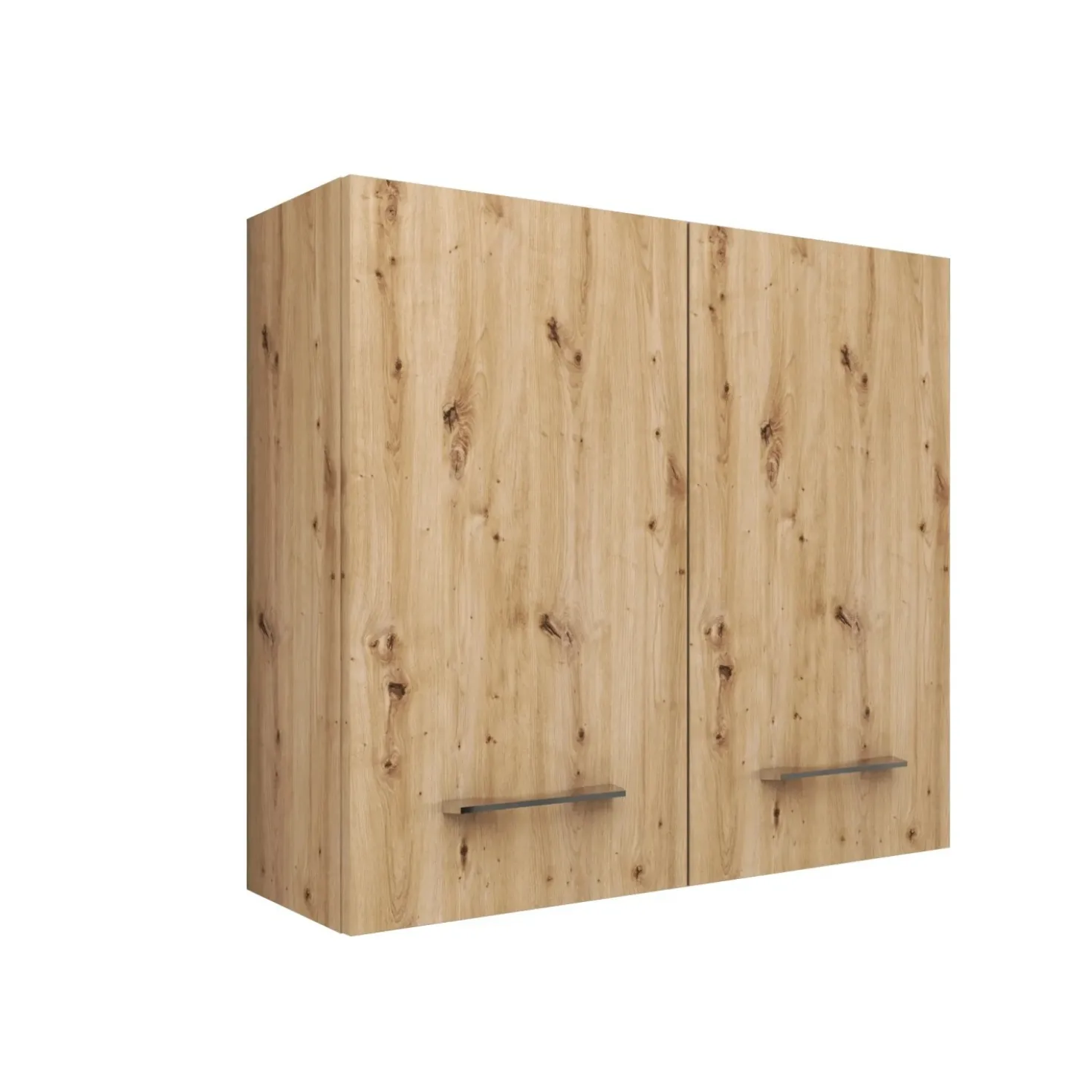 Pensile bagno sospeso con 2 ante 60 cm effetto legn rovere nodato