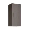 Pensile bagno sospeso con 1 anta 30x70 cm larice grigio