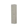 Pensile con anta sx reversibile rovere bianco 31,5x140x16 cm