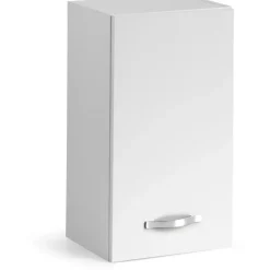 Pensile cucina 1 anta 40 cm bianco frassinato