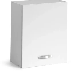 Pensile cucina 1 anta 60 cm bianco frassinato