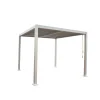 Pergola bioclimatica in alluminio Solanum Plus 300x300xH240 cm bianco