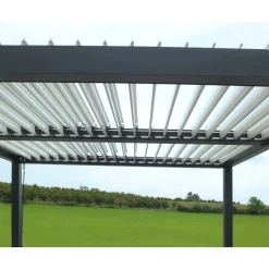 Pergola bioclimatica in alluminio Tennessee 300x400 cm antracite