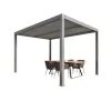 Pergola bioclimatica in alluminio Atena100 295x392xH250 cm antracite