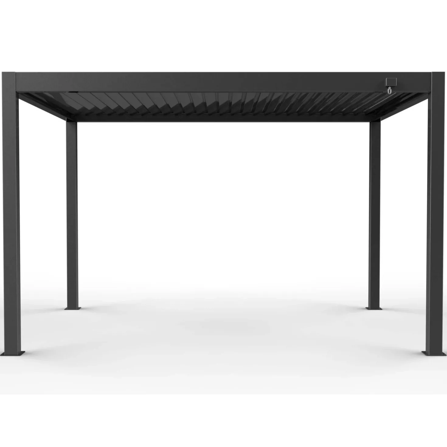 Pergola bioclimatica in alluminio Atena120 295x392xH250 cm antracite
