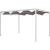 Pergola in acciaio e poliestere Miera 300x400x232 cm
