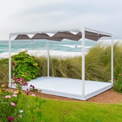 Pergola in acciaio e poliestere Miera 300x400x232 cm