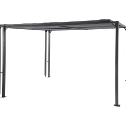 Pergola in acciaio e poliestere Noorvik 314-575x300x225 cm