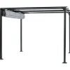 Pergola in acciaio e poliestere Texhoma 300x300x230 cm