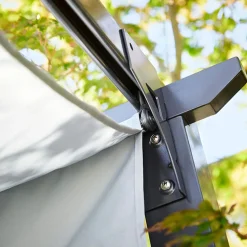 Pergola in acciaio e poliestere Texhoma 300x300x230 cm