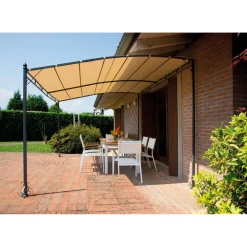 Pergola in ferro e poliestere 400x300x260 cm