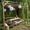 Pergola in legno PATAGONIE 3000x3000xH2450 mm