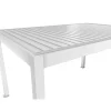 Pergola in metallo Biohort 3,5 m x 3,5 m Bianca