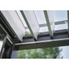 Pergola in metallo Biohort grigio quarzo/argento 515,5x367,5x264 cm