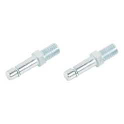 Perno filettato zincato con anello bloccaggio 44 mm