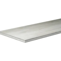 Piano melaminico rovere ghiaccio 600x400x18 mm