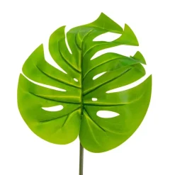 Pianta artificiale in plastica Monstera h120 cm