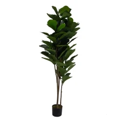 Pianta artificiale in plastica Ficus h180 cm