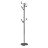 Piantana appendiabiti in metallo satinato H 172 cm