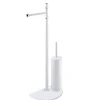 Piantana wc bianco opaco 27x14,5x62 cm