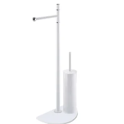 Piantana wc bianco opaco 27x14,5x62 cm