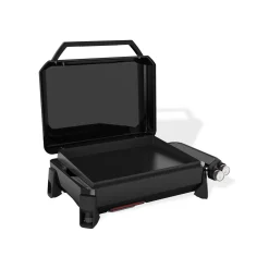 Piastra a gas Weber 2 bruciatori nero portatile