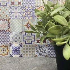 Piastrella adesiva mosaico Enna 4 pz 300x300x40 mm