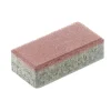 Piastrella da esterno autobloccante Sestino rosso 6x10,5x21 cm