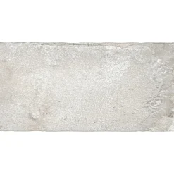 Piastrella da esterno in gres porcellanato Ostuni pietra bianco 25x50 cm 1,25 m²