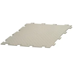 Piastrella da esterno in polipropilene ad incastro grigio chiaro 50x50 cm