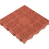 Piastrella da esterno in polipropilene drenante Combi cotto 39x39 cm