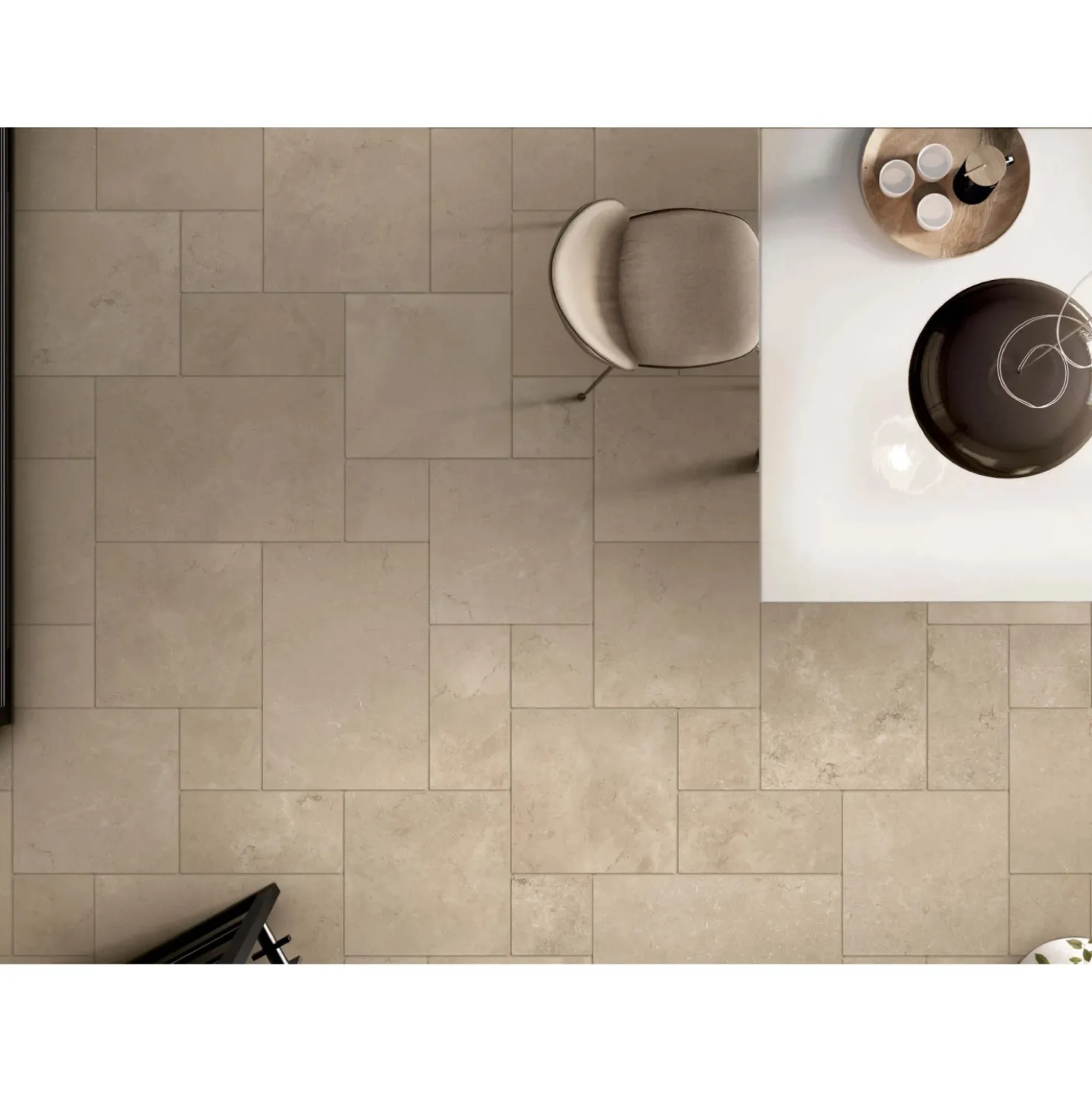 Piastrella da esterno in gres porcellanato Po ocra 40x60 cm 1,2 m²