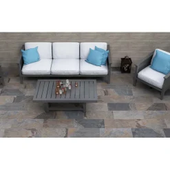 Piastrella da esterno in gres porcellanato Bali multicolore 30x60 cm 1,44 m²