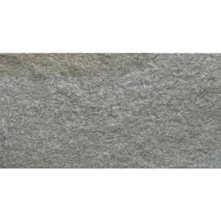Piastrella da esterno in gres porcellanato Luserna grigio 205x45 cm 1,02 m²