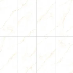 Piastrella in gres effetto marmo venato oro 60x120 cm 1,44 m²