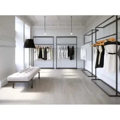 Piastrella in gres porcellanato Wood grigio 20x90 cm 1,1 m²