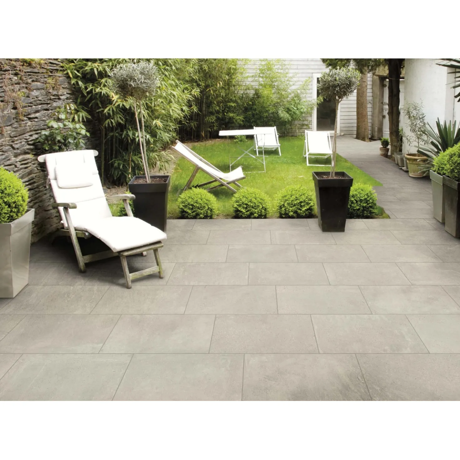 Piastrella in gres porcellanato Lone Cement Sabbia cemento 31x62 cm 1,54 mq