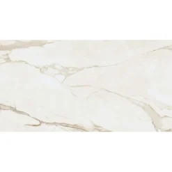 Piastrella in gres porcellanato venato oro 60x120 cm