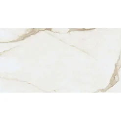 Piastrella in gres porcellanato venato oro 60x120 cm