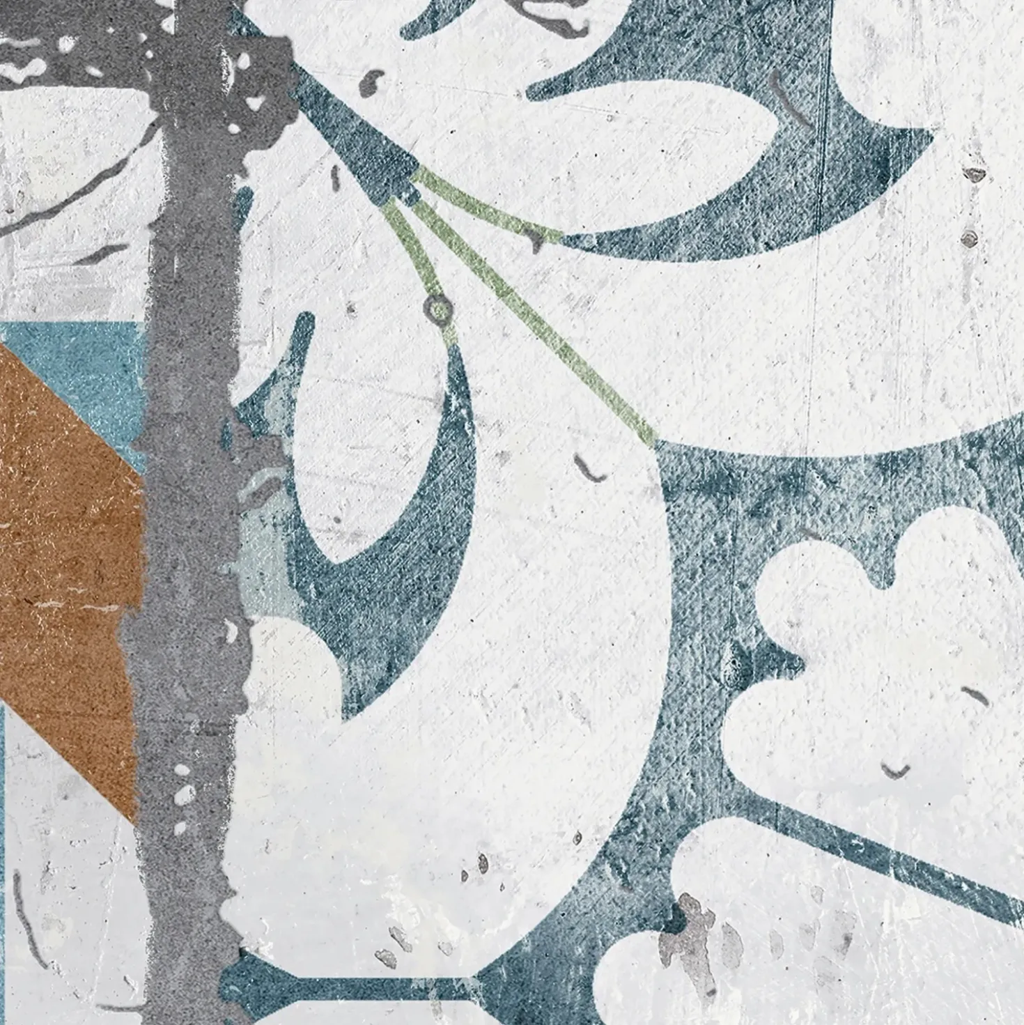 Piastrella in gres porcellanato Urban Mix 20x20 cm 1,59 m²