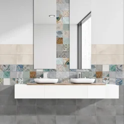 Piastrella in gres porcellanato Urban Bone 30x60 cm 1,44 m²