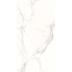 Piastrella in gres porcellanato Marmo Statuario 60x120 cm venato grigio 1,44 m²