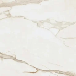 Piastrella in gres porcellanato venato oro 60x60 cm